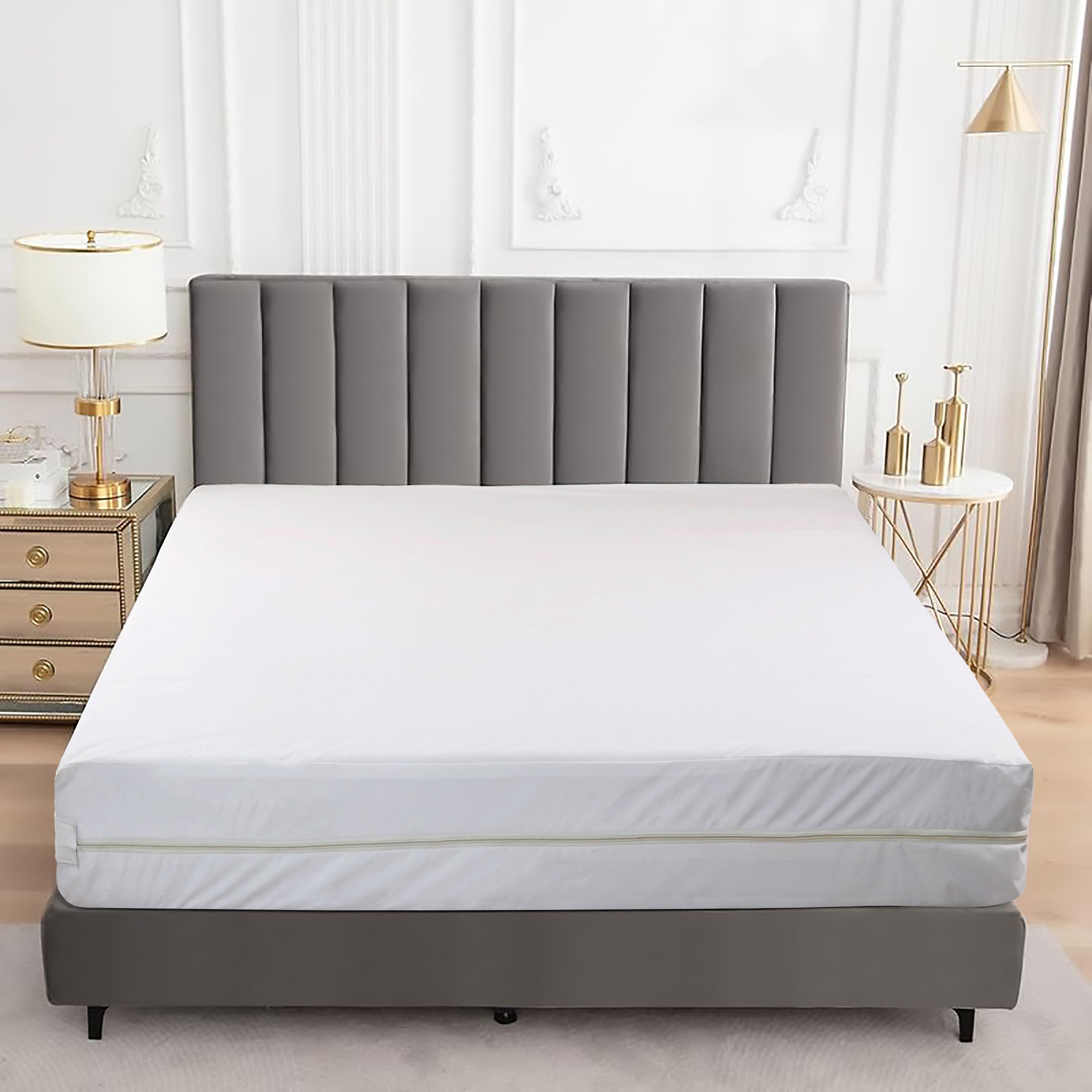 Waterproof Zippered Mattress Encasement Bed Bug Proof