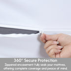Waterproof Zippered Mattress Encasement Bed Bug Proof