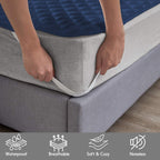 Waterproof Mattress Pad With Elastic Strap