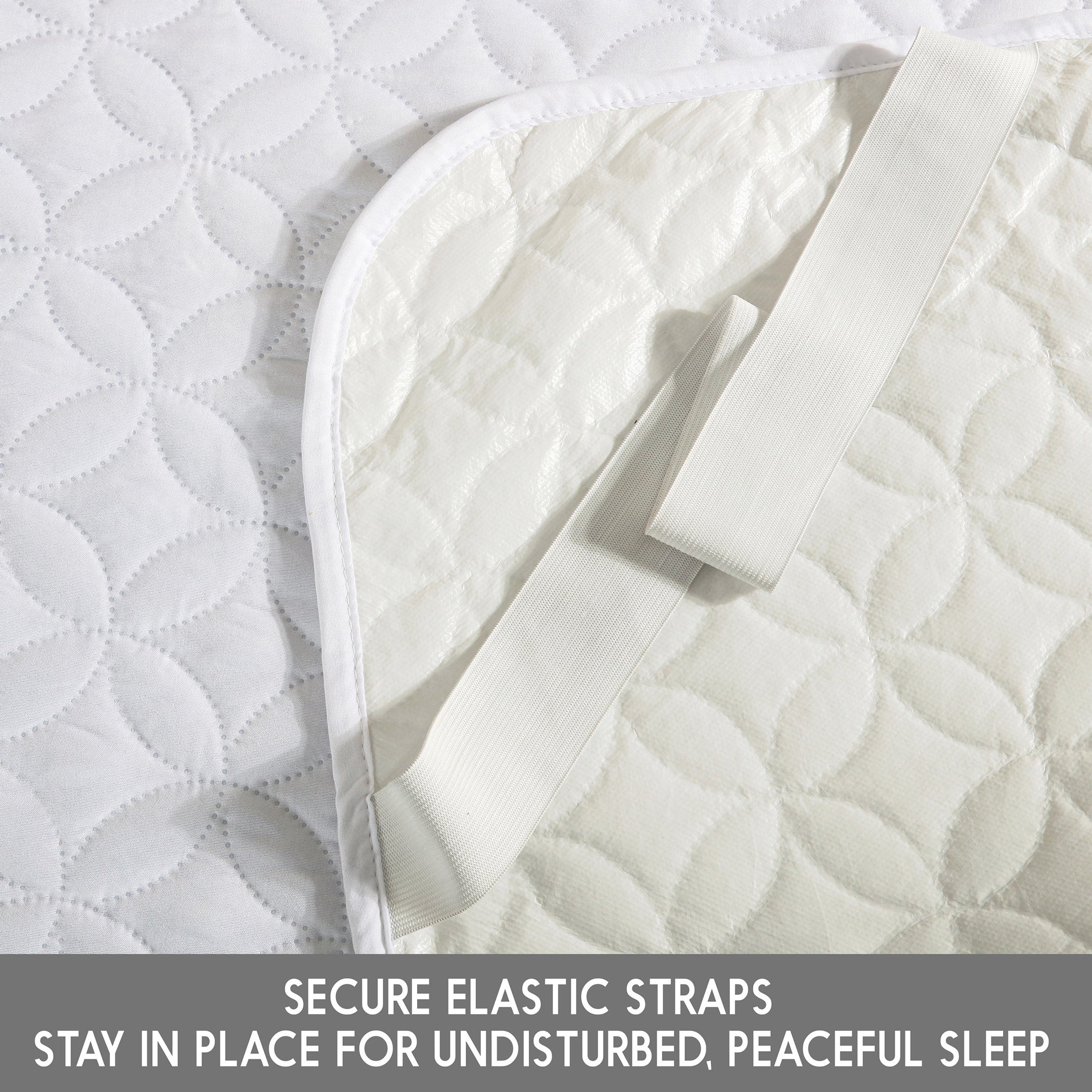 Waterproof Mattress Protector Elastic Straps