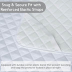 Waterproof Mattress Pad With Elastic Strap