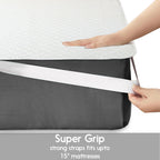 Waterproof Mattress Protector Elastic Straps