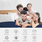 Waterproof Mattress Pad With Elastic Strap