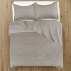 Coin Quilted Microfiber Bedspread