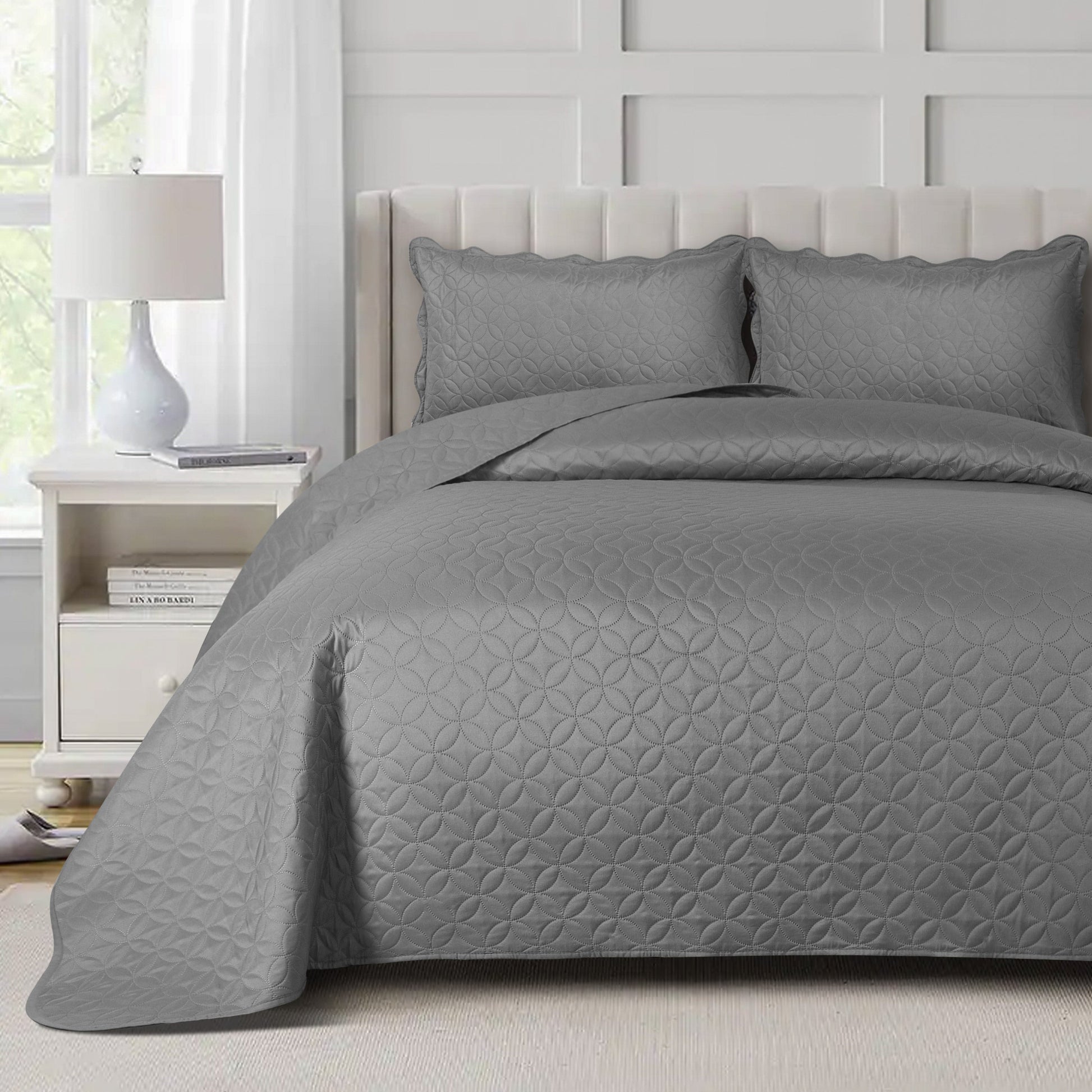 Quilted Microfiber Bedspread