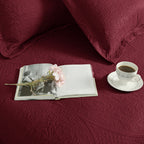 Floral Quilted Microfiber Bedspread