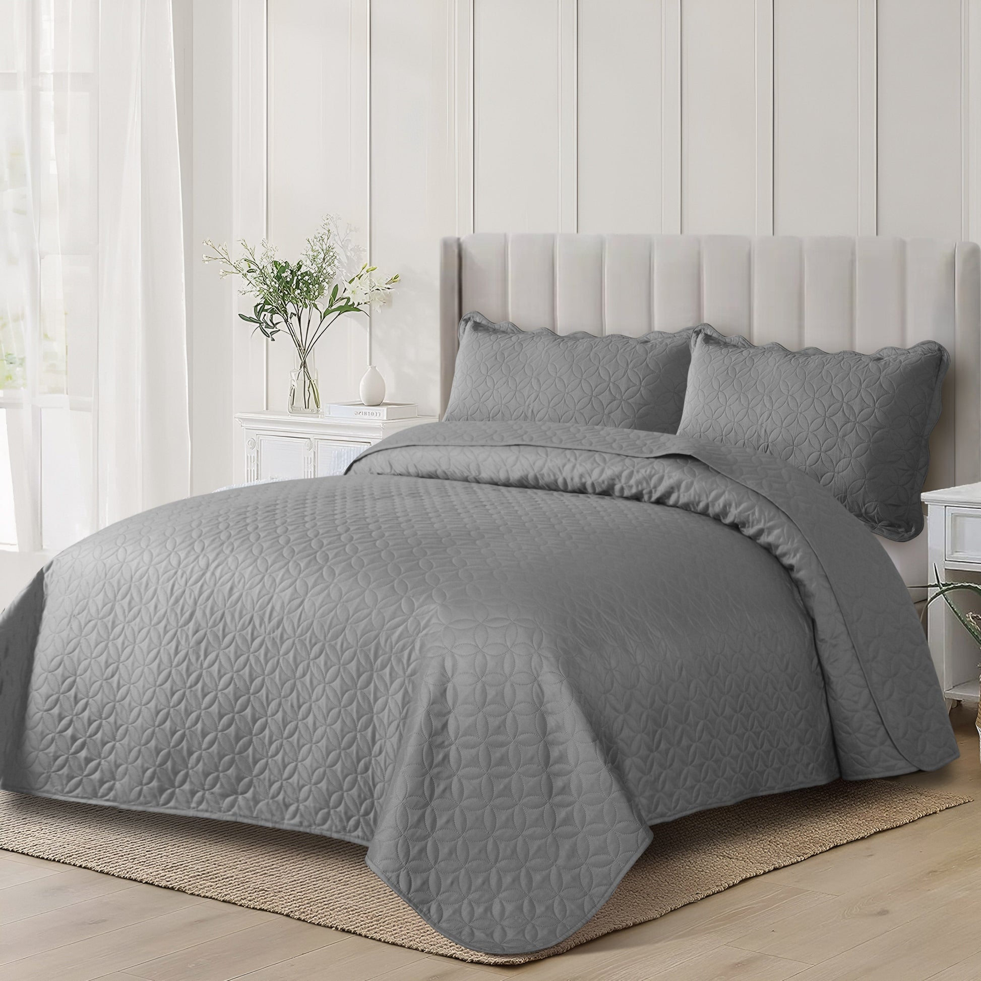 Quilted Microfiber Bedspread