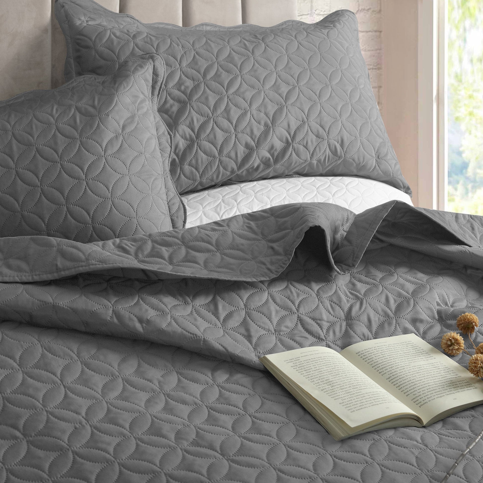 Quilted Microfiber Bedspread