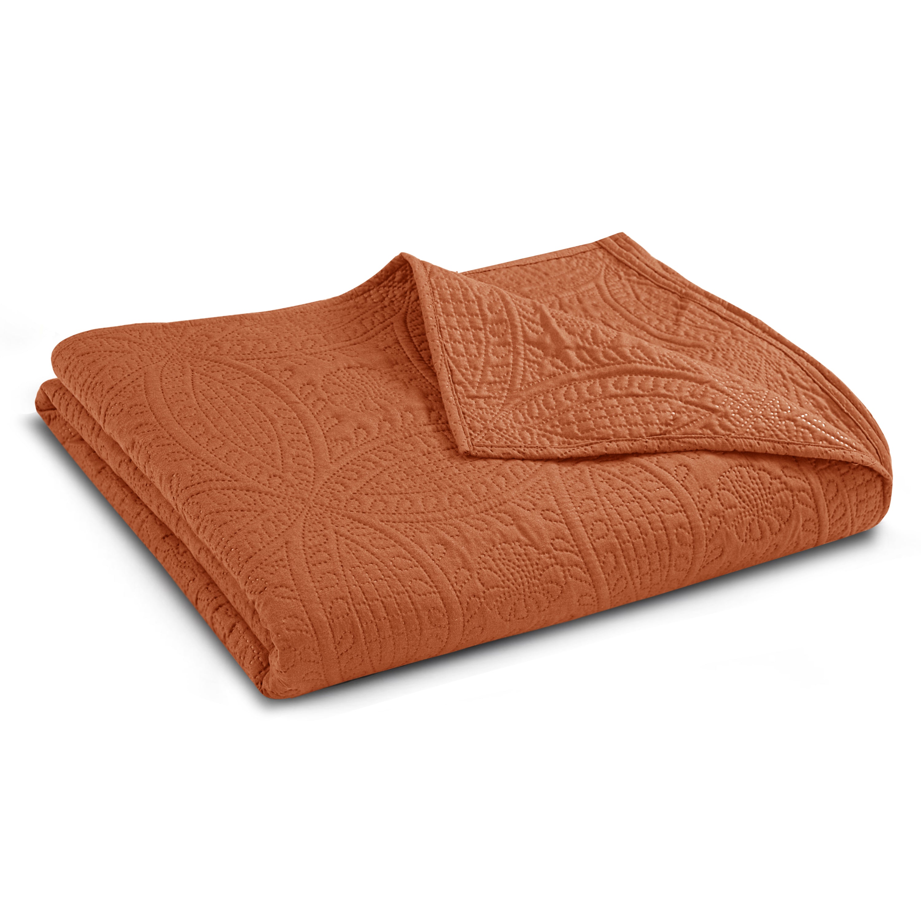 Coin Quilted Microfiber Bedspread