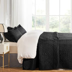Floral Quilted Microfiber Bedspread