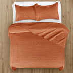 Floral Quilted Microfiber Bedspread