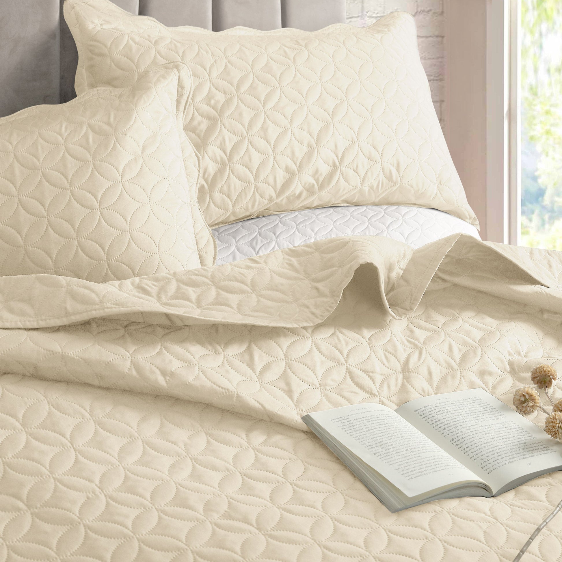 Quilted Microfiber Bedspread