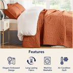 Coin Quilted Microfiber Bedspread