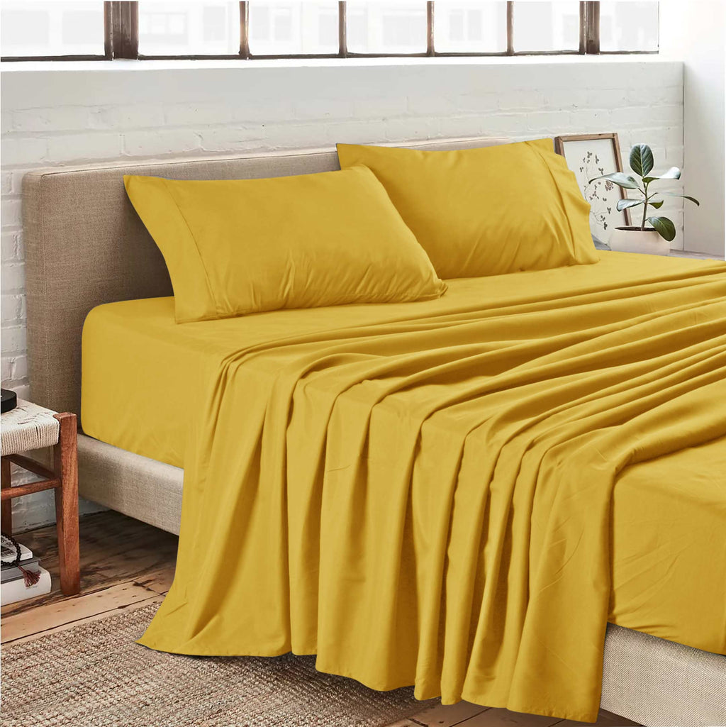 Plain Microfiber Sheet Set