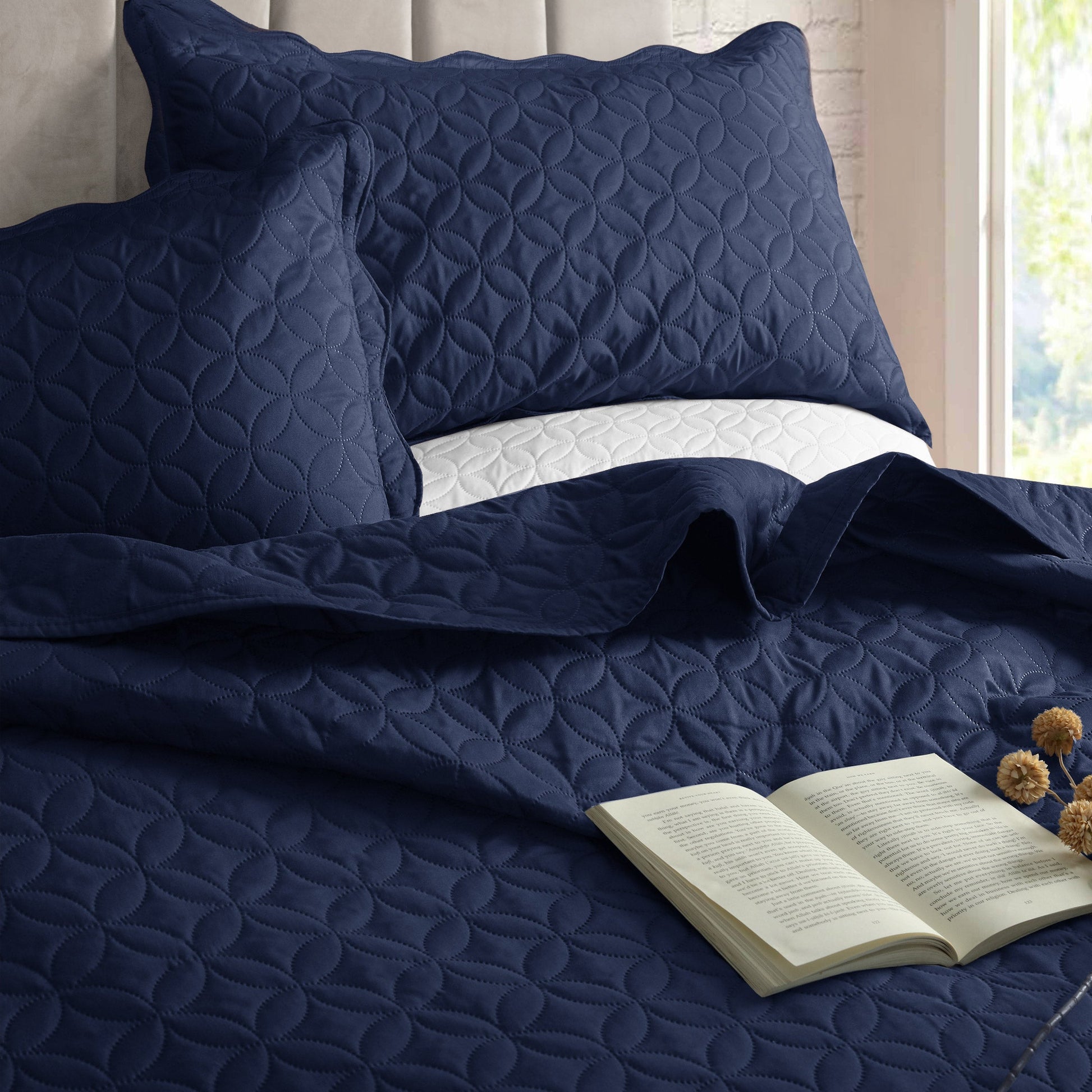 Quilted Microfiber Bedspread