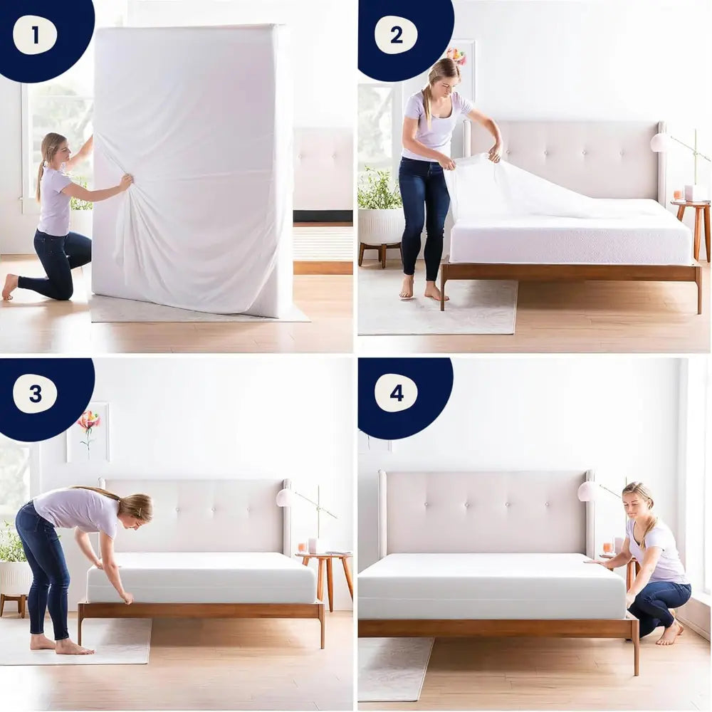Waterproof Zippered Mattress Encasement Bed Bug Proof