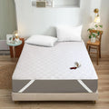 Waterproof Mattress Pad With Elastic Strap