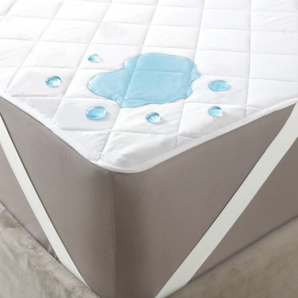 Waterproof Mattress Pad With Elastic Strap