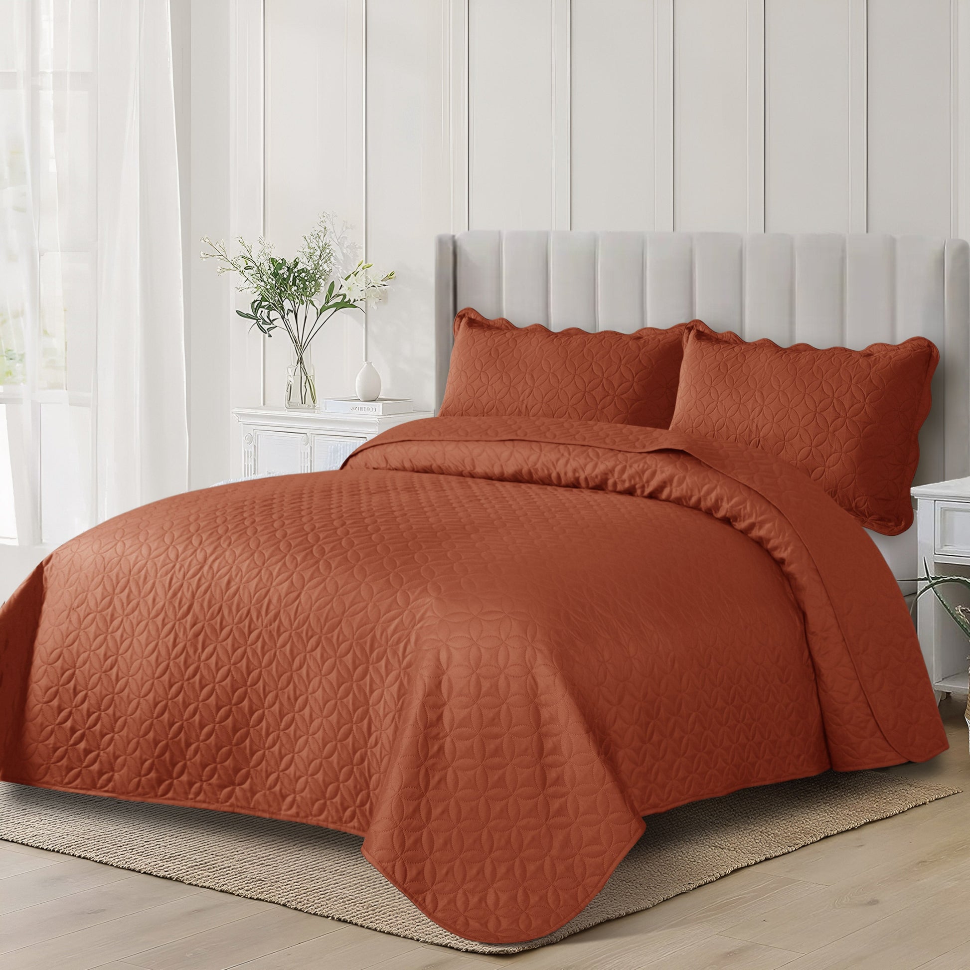Quilted Microfiber Bedspread