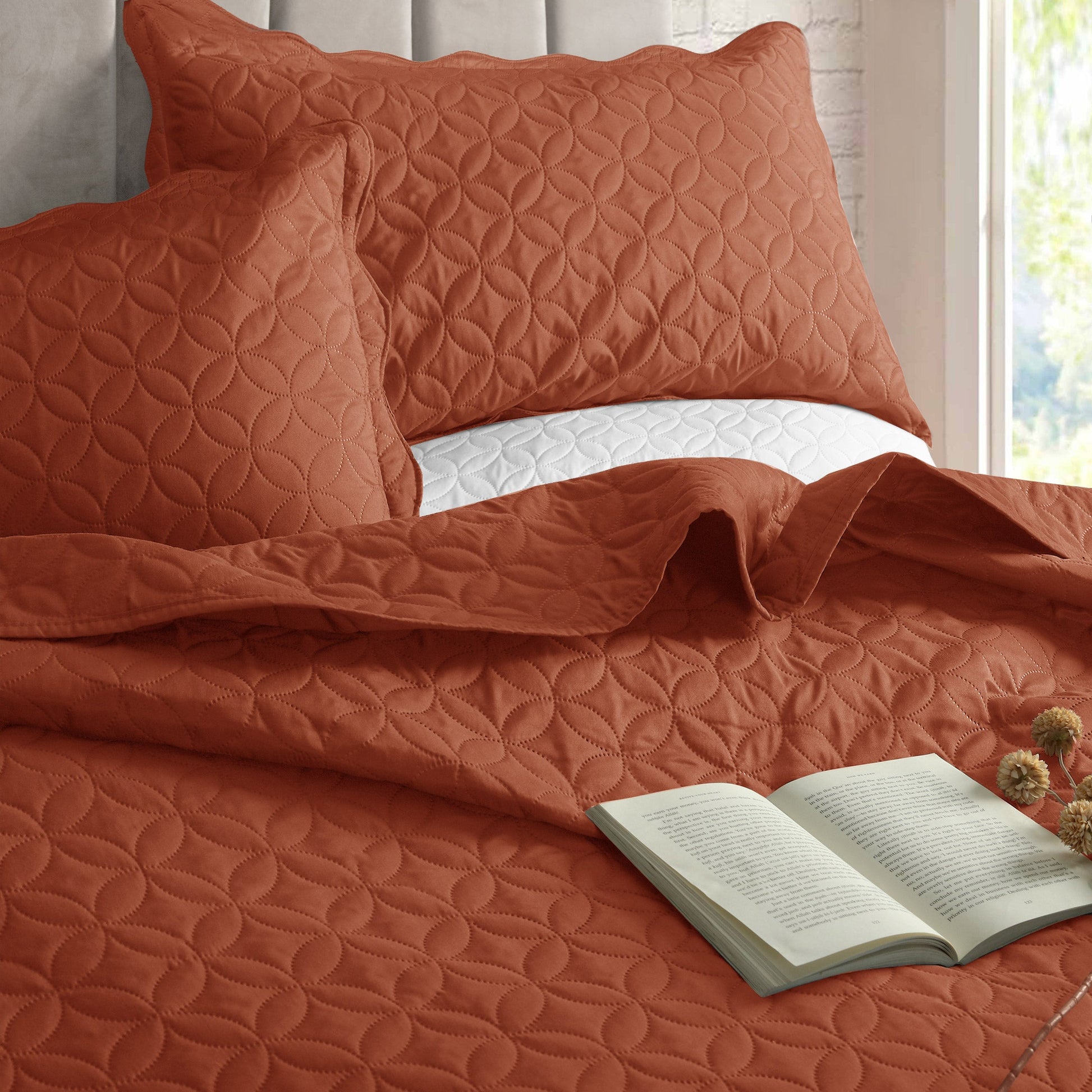 Quilted Microfiber Bedspread