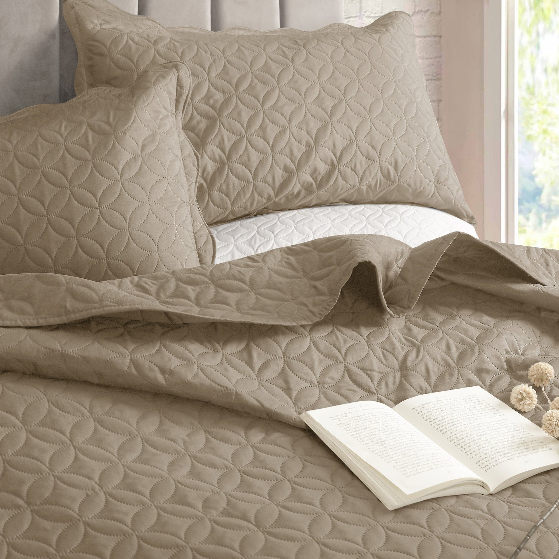 Quilted Microfiber Bedspread