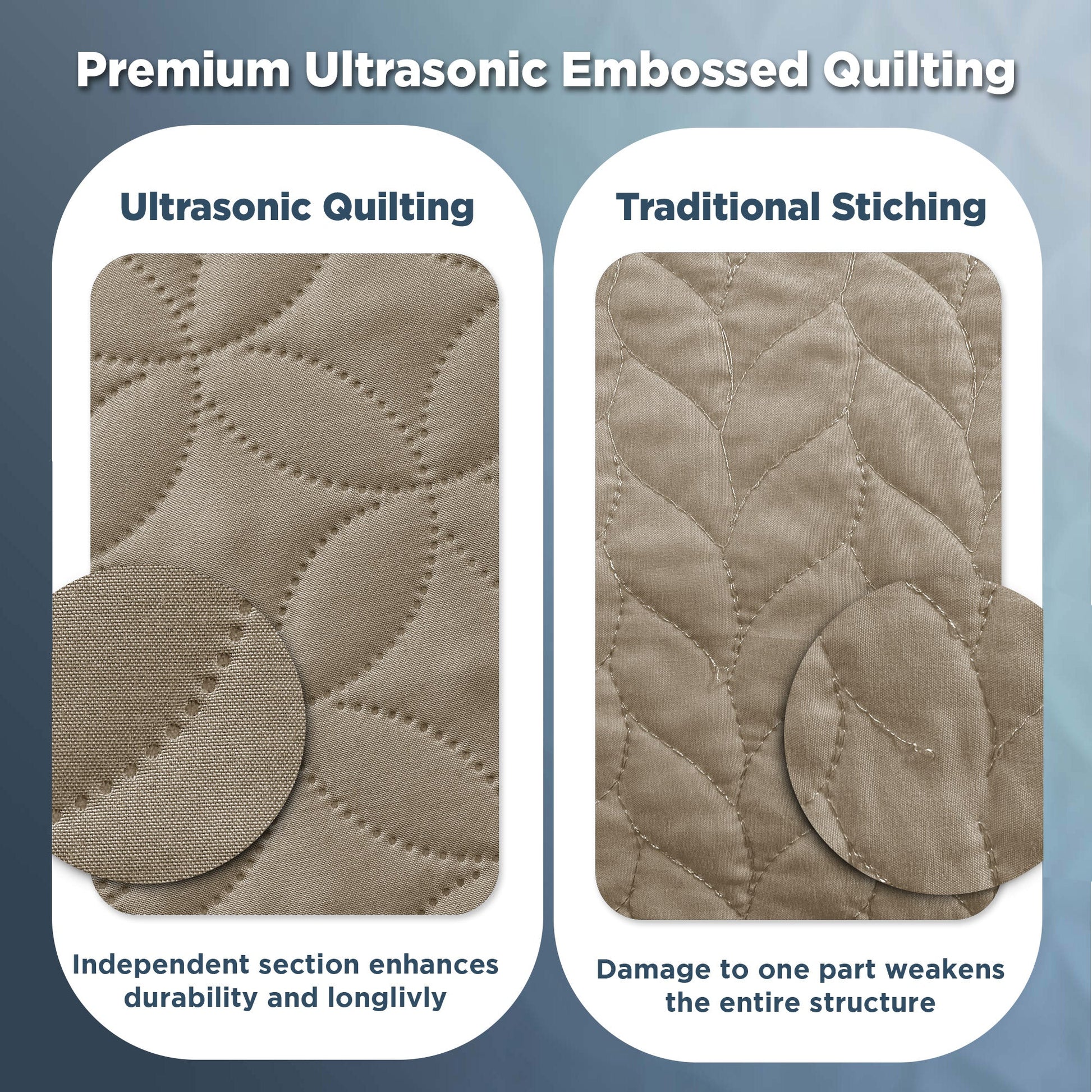 Quilted Microfiber Bedspread