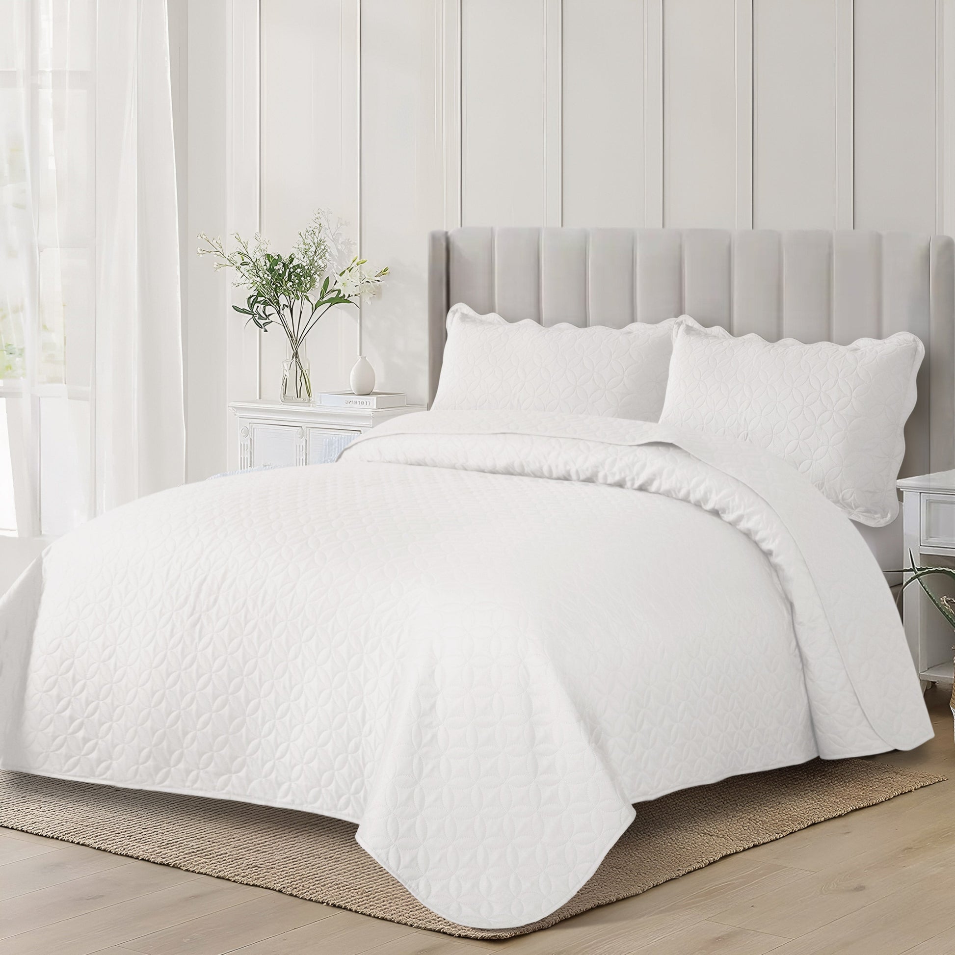 Quilted Microfiber Bedspread