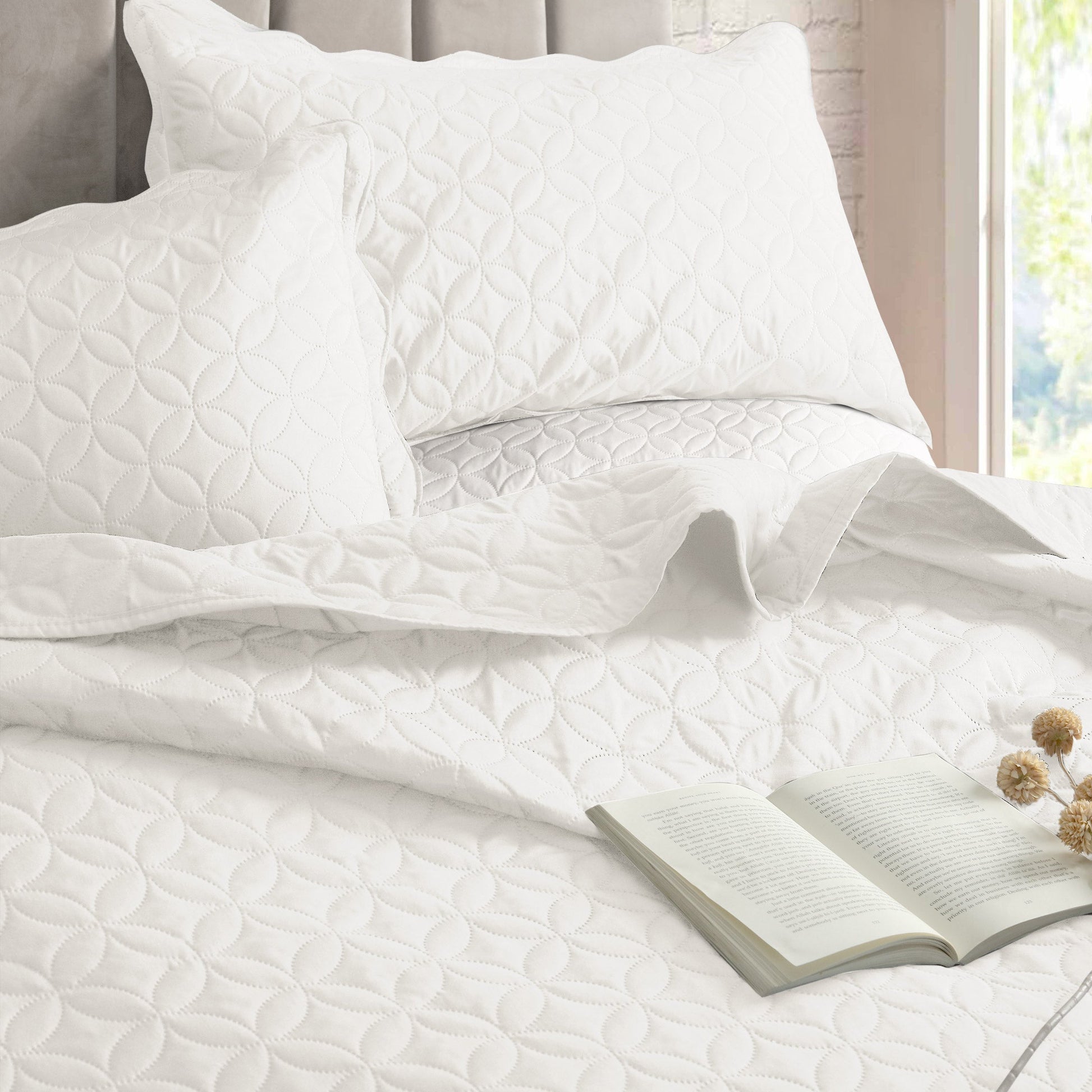 Quilted Microfiber Bedspread