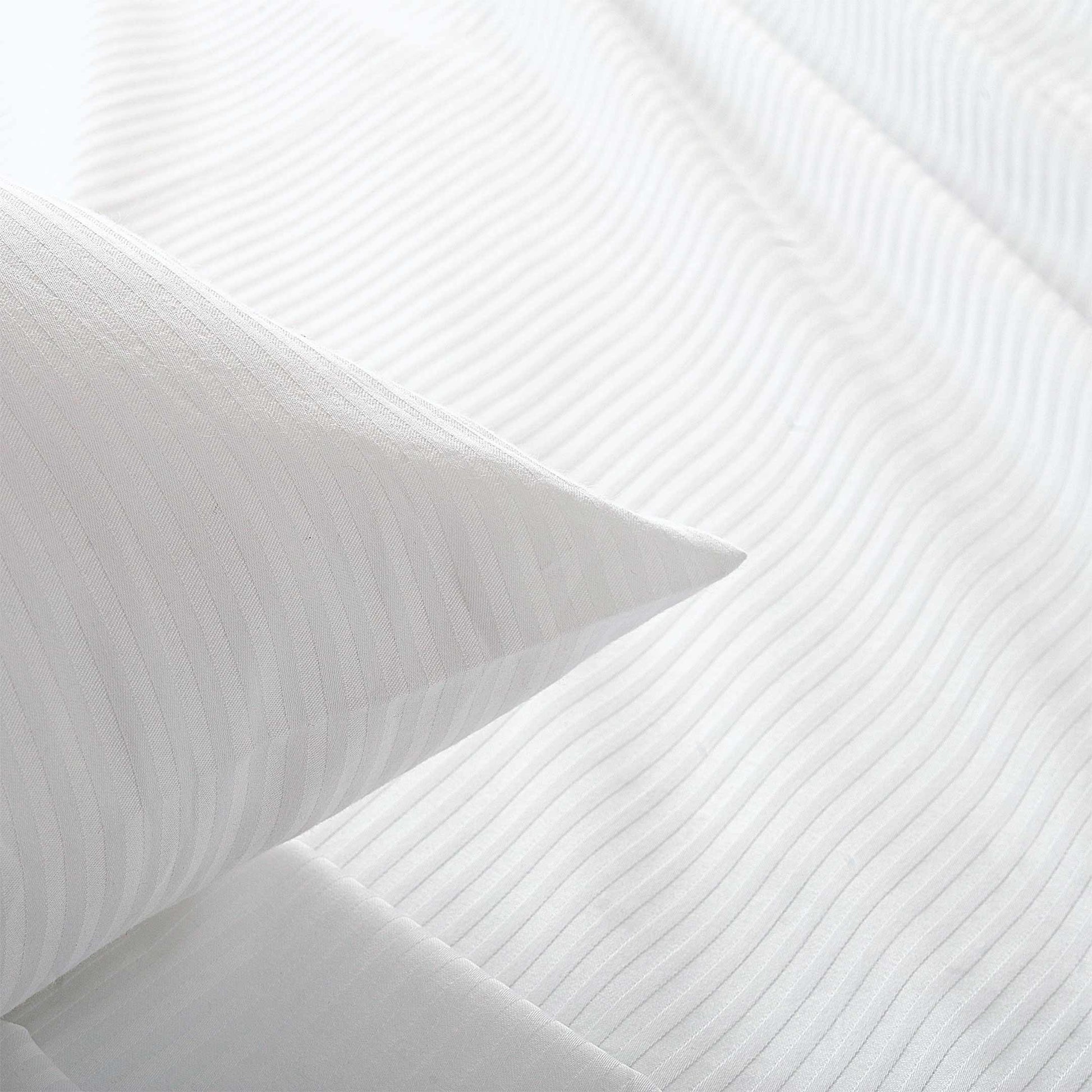 Luxury Stripe Cotton Sateen Sheet Set