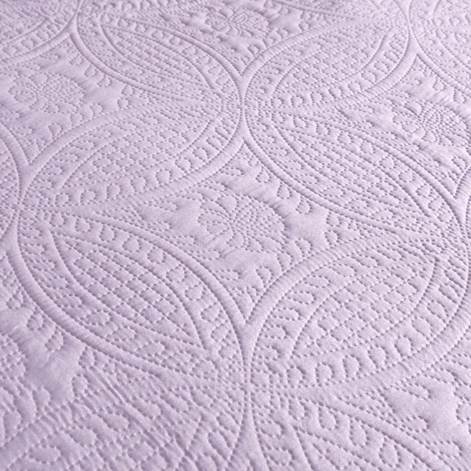 Coin Quilted Bedspread Set — Lightweight All-Season Coverlet with Pillow Shams