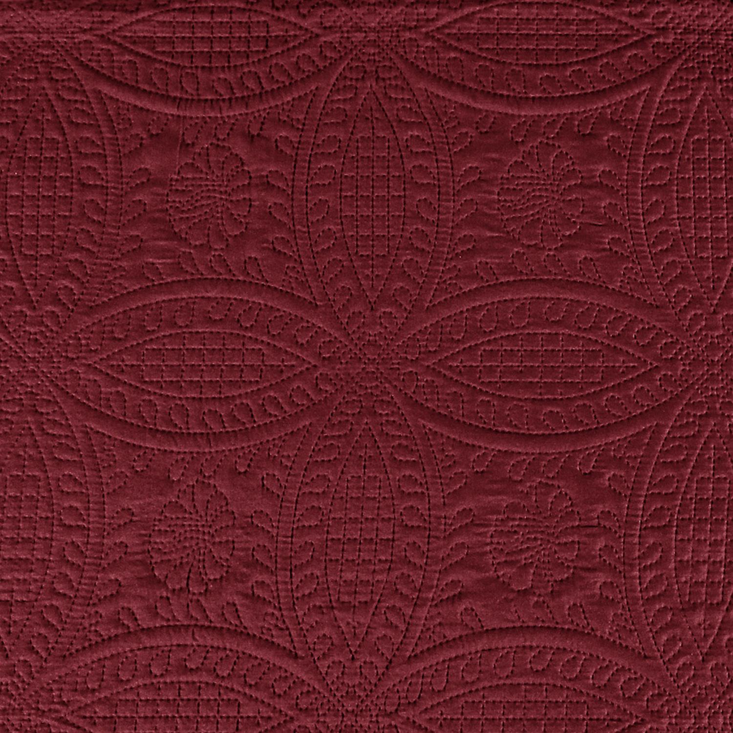 Coin Quilted Bedspread Set — Lightweight All-Season Coverlet with Pillow Shams