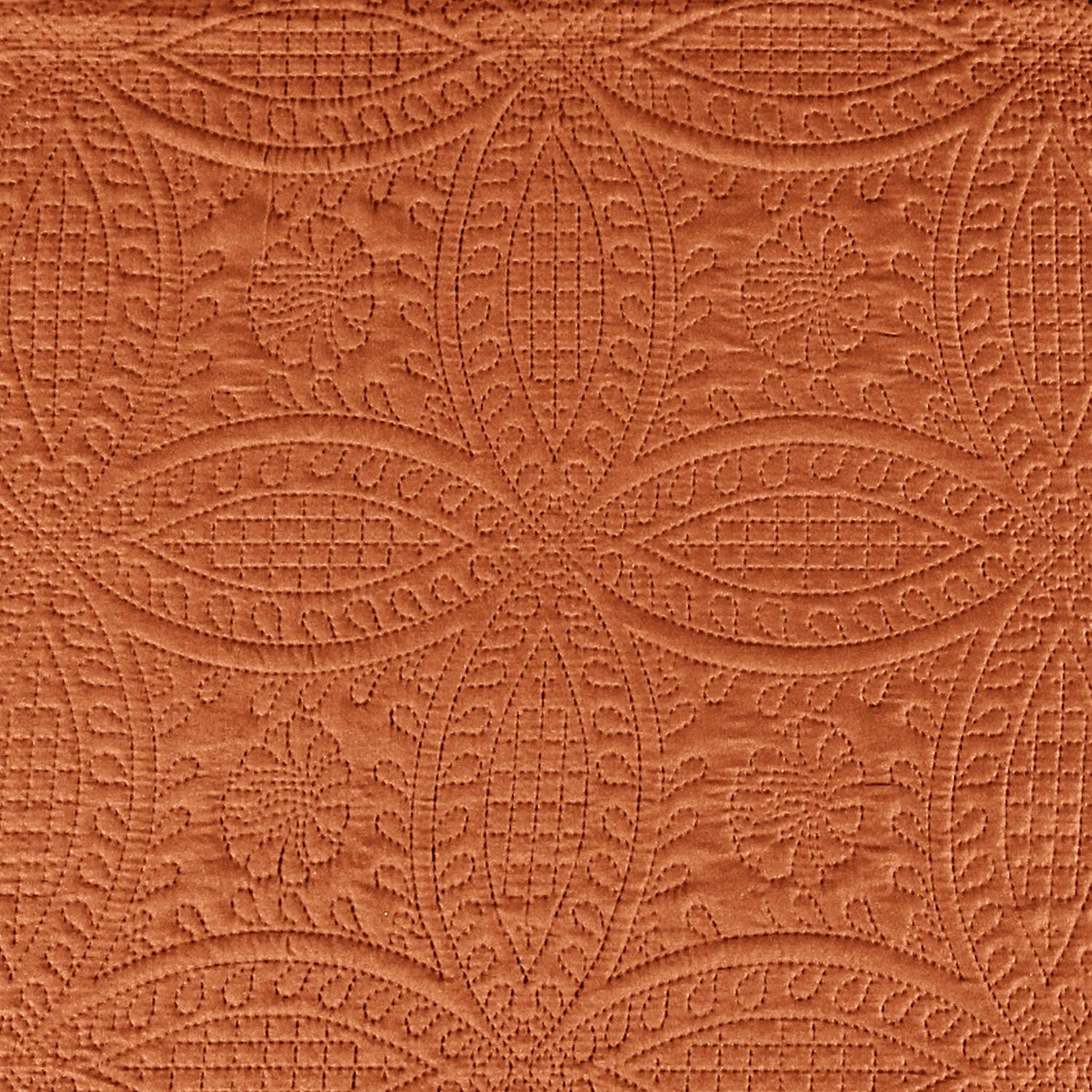 Coin Quilted Bedspread Set — Lightweight All-Season Coverlet with Pillow Shams