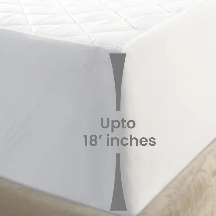 Deep Pocket Waterproof Mattress Pad